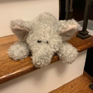 Adorable Elephant Plush .. words on tag worn away so not sure of brand.
